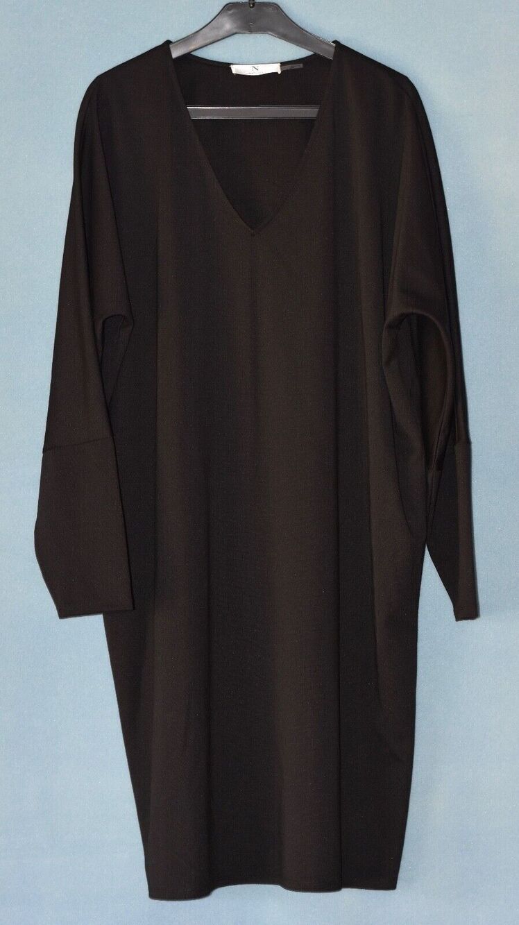 NATORI Designer Blouson Long Sleeve Jersey Ponte Dress Size M NEW!!!